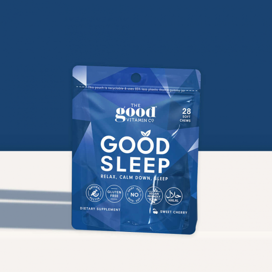 【软糖因自然因素融化不理赔】The Good Vitamin CO Sleep 睡眠舒缓软糖28粒 车厘子味 保质期2028.8